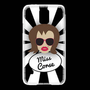 Coque Samsung Galaxy S5 Miss Corse Chatain