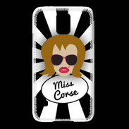Coque Samsung Galaxy S5 Miss Corse Rousse