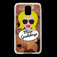 Coque Samsung Galaxy S5 Miss Guadeloupe Blonde