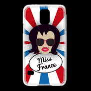 Coque Samsung Galaxy S5 Miss France Brune