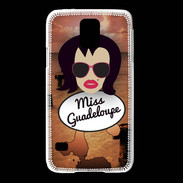 Coque Samsung Galaxy S5 Miss Guadeloupe Brune