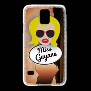 Coque Samsung Galaxy S5 Miss Guyane Blonde
