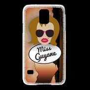 Coque Samsung Galaxy S5 Miss Guyane Rousse
