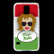 Coque Samsung Galaxy S5 Miss Italie Rousse