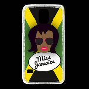Coque Samsung Galaxy S5 Miss Jamaica Black