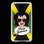 Coque Samsung Galaxy S5 Miss Jamaica Brune