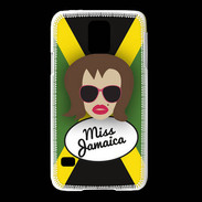 Coque Samsung Galaxy S5 Miss Jamaica Chatain