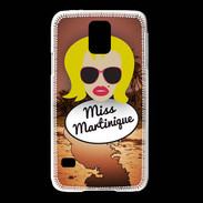 Coque Samsung Galaxy S5 Miss Martinique Blonde
