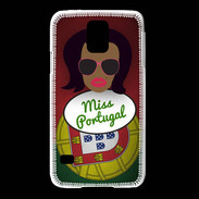 Coque Samsung Galaxy S5 Miss Portugal Black
