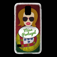 Coque Samsung Galaxy S5 Miss Portugal Rousse
