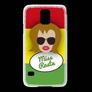 Coque Samsung Galaxy S5 Miss Rasta Rousse