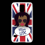 Coque Samsung Galaxy S5 Miss UK Black