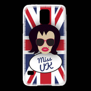 Coque Samsung Galaxy S5 Miss UK Brune