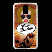 Coque Samsung Galaxy S5 Miss Réunion Rousse