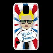 Coque Samsung Galaxy S5 Mister France Blond