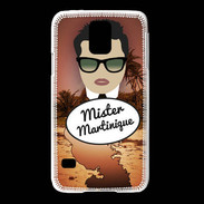 Coque Samsung Galaxy S5 Mister Martinique Brun