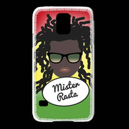 Coque Samsung Galaxy S5 Mister Rasta Black