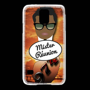 Coque Samsung Galaxy S5 Mister Réunion Black