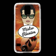 Coque Samsung Galaxy S5 Mister Réunion Brun