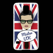 Coque Samsung Galaxy S5 Mister UK Brun