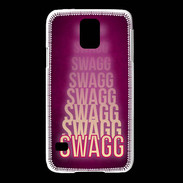 Coque Samsung Galaxy S5 SWAG ROSE ZG