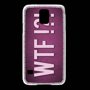 Coque Samsung Galaxy S5 WTF Rose ZG