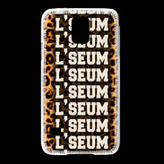 Coque Samsung Galaxy S5 L'seum Léopard