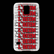 Coque Samsung Galaxy S5 L'seum rouge