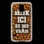 Coque Samsung Galaxy S5 Belek Ici Léopard