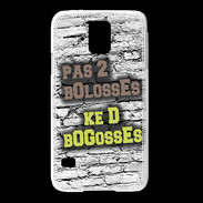 Coque Samsung Galaxy S5 Pas 2 bolosses sur fond en brique