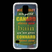 Coque Samsung Galaxy S5 Canard Bain ZG