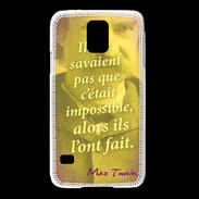 Coque Samsung Galaxy S5 Ils ne savaient pas ZG