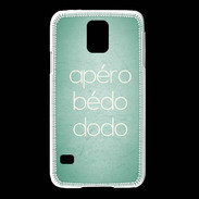 Coque Samsung Galaxy S5 Apéro bédo dodo Vert ZG