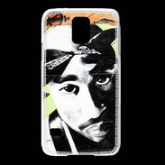 Coque Samsung Galaxy S5 Graffiti rappeur PB