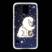 Coque Samsung Galaxy S5 zodiaque lion