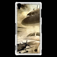 Coque Sony Xperia Z3 Aviation rétro