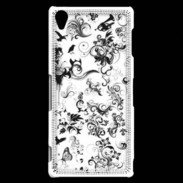 Coque Sony Xperia Z3 Design Fleur Tribal