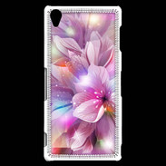 Coque Sony Xperia Z3 Design Orchidée violette