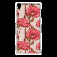 Coque Sony Xperia Z3 Fleurs vintage 2
