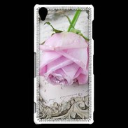 Coque Sony Xperia Z3 Rose Vintage