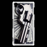 Coque Sony Xperia Z3 Arme et Dollars