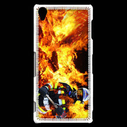 Coque Sony Xperia Z3 Pompier soldat du feu