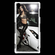 Coque Sony Xperia Z3 Voiture et charme