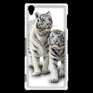 Coque Sony Xperia Z3 Tigre blanc