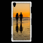 Coque Sony Xperia Z3 Balade romantique sur la plage 5