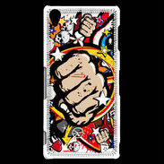 Coque Sony Xperia Z3 Graffiti free fight