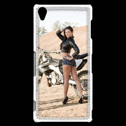 Coque Sony Xperia Z3 Moto cross sexy 