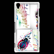 Coque Sony Xperia Z3 Abstract musique