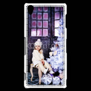 Coque Sony Xperia Z3 Sapin de Noël et petite fille