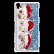 Coque Sony Xperia Z3 3 chatons Noël